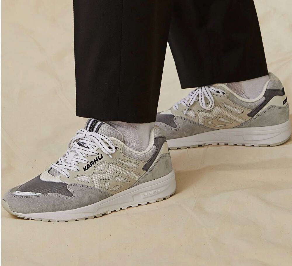 KARHU Legacy 96 Gray Unisex Mens 7.5 Ladies 9 Sneakers